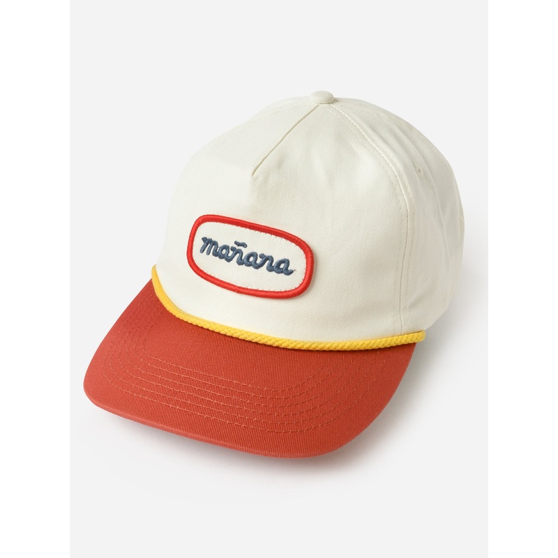 Maana Men’s Two Tone Cap|O/S|WHITE/RED