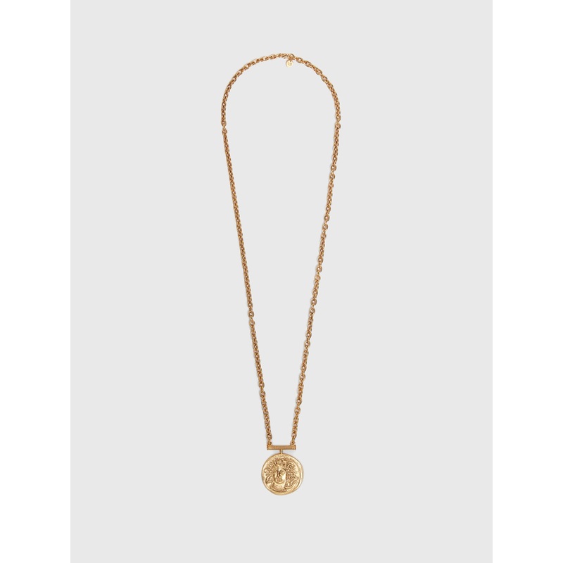 Vanessa Bruno Long Brass Necklace