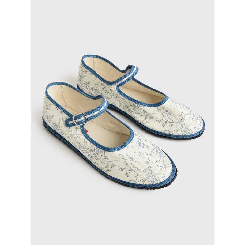 Vibi Venezia Women’s Mary Jane Cotton Classic Flat