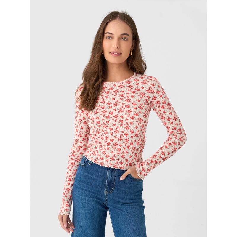 AMO Women’s Tori Tee|XS|S|M|L|DITSY FLORAL