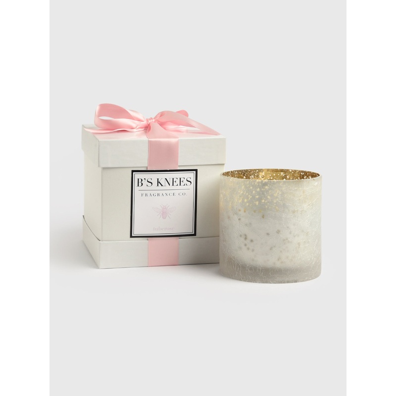 B’s Knees Tuberose 3-Wick Candle