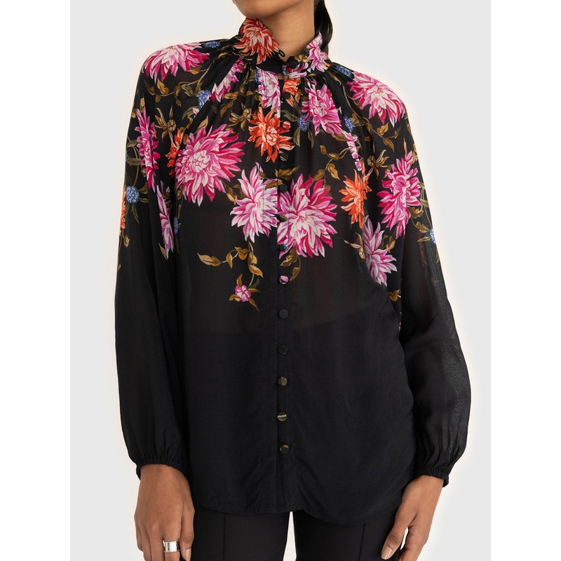 Banjanan Women’s Tara Shirt|XS|S|M|L|JET