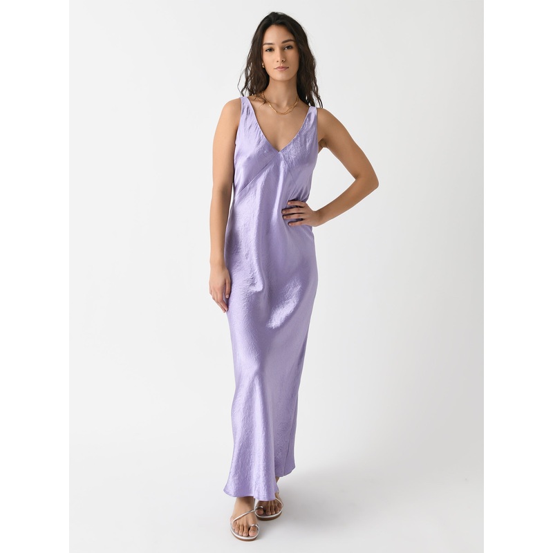 Vince Women’s V-Neck Maxi Slip Dress