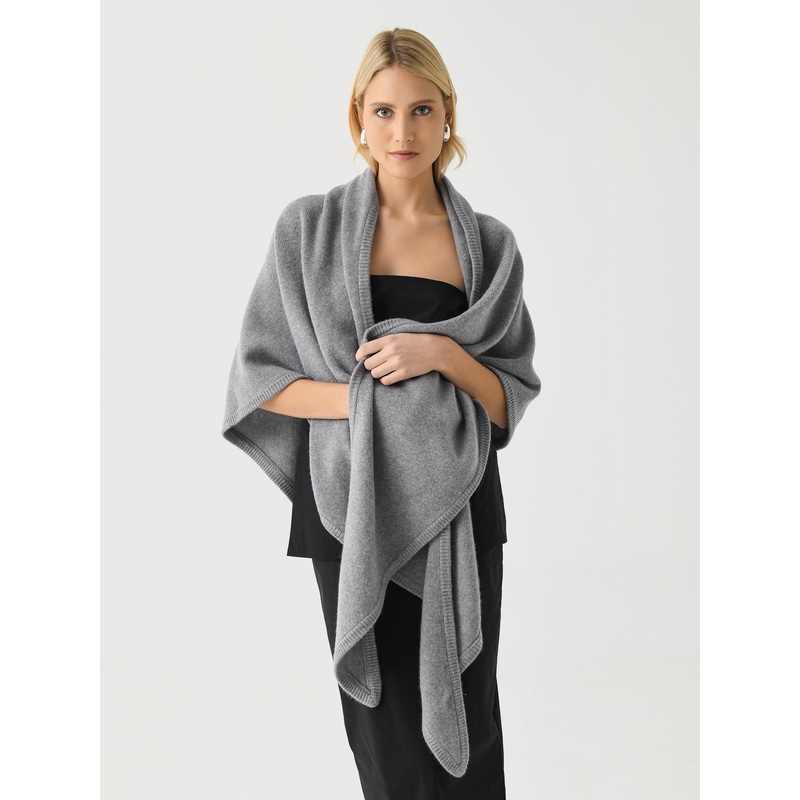 White + Warren Merino Cashmere Triangle Scarf