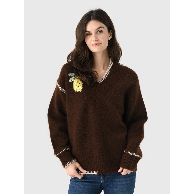 Alemais Women’s Fredo V-Neck Sweater
