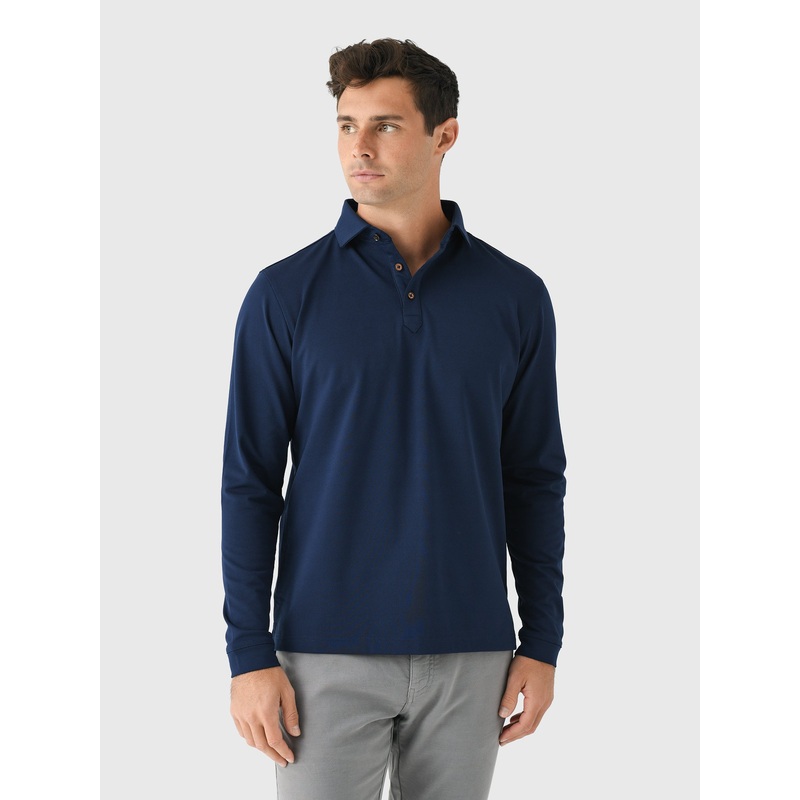 Harlestons Men’s The Cypress Long Sleeve Polo