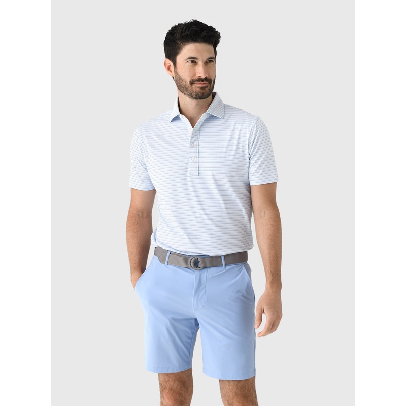 Peter Millar Crown Crafted Men’s Triad Performance Jersey Polo