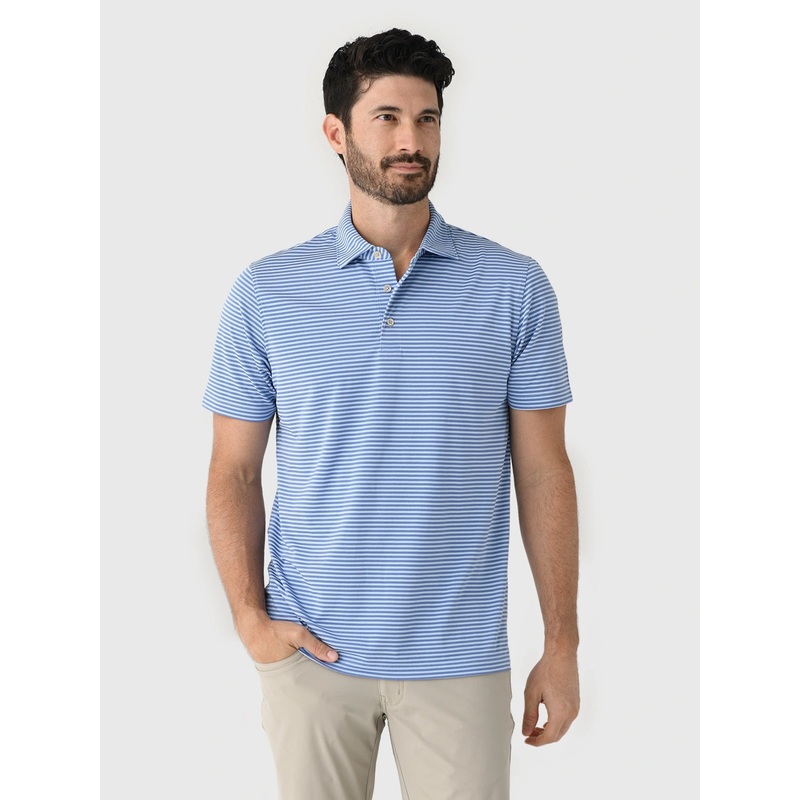 Sun Day Red Men’s Heritage Pioneer Stripe Polo