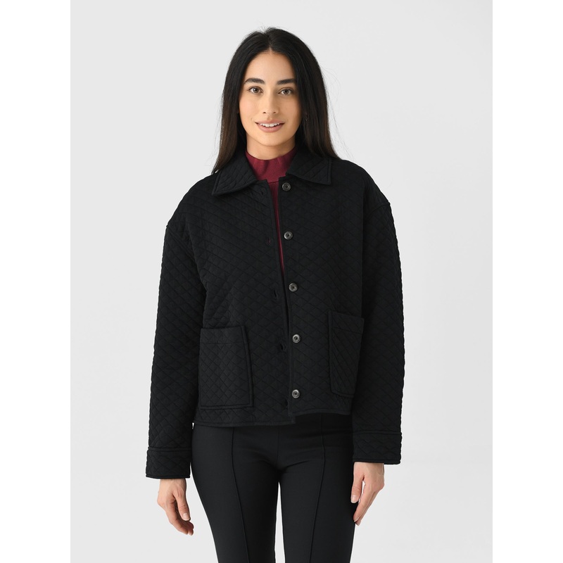 Vince Women’s Quilted Collared Jacket