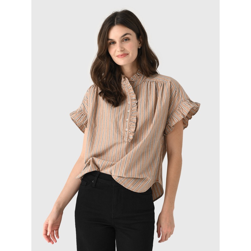 Xirena Women’s Brie Top|XS|S|M|L|TOFFEE STRIPE