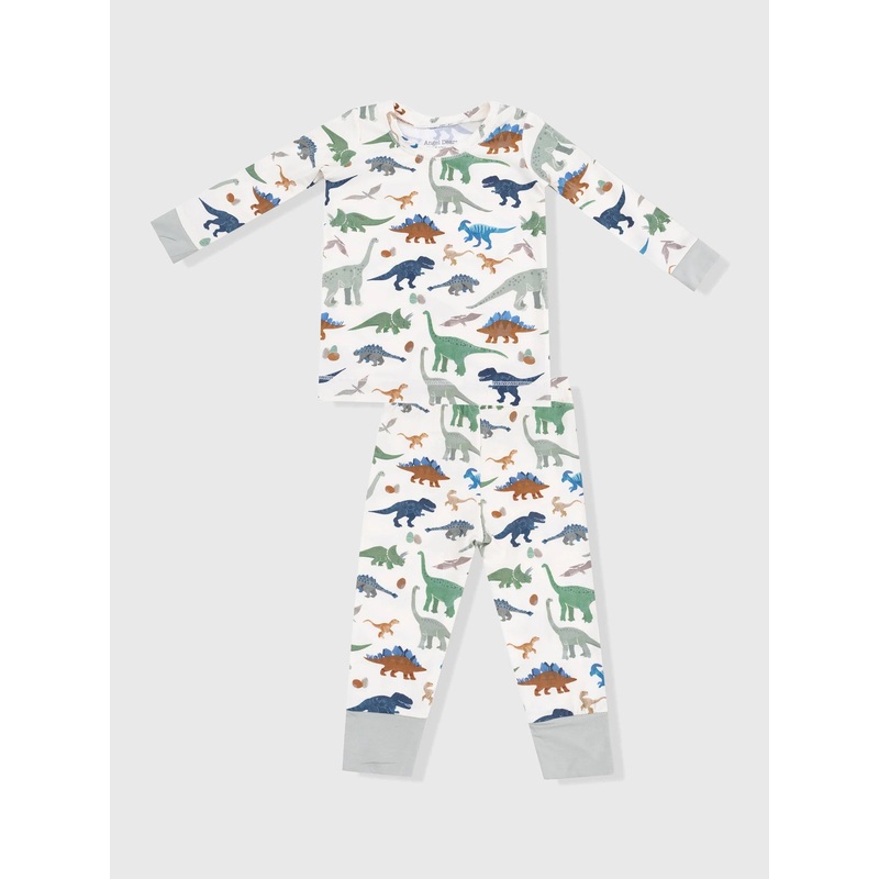 Angel Dear Kids’ Washy Dinos Lounge Wear Set