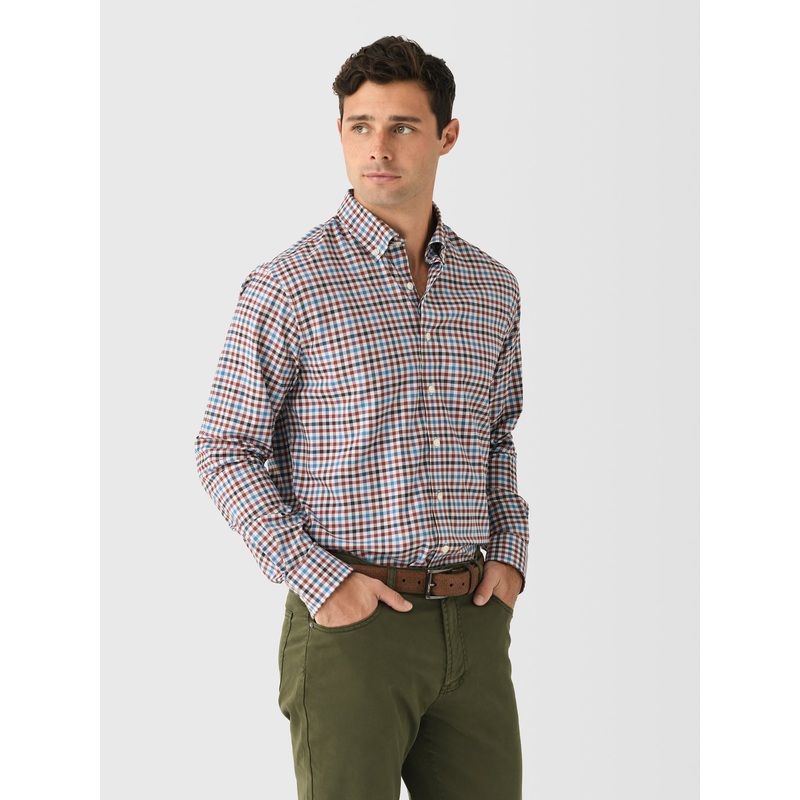 Johnnie-O Men’s Hartwick Featherweight Performance Button-Down Shirt