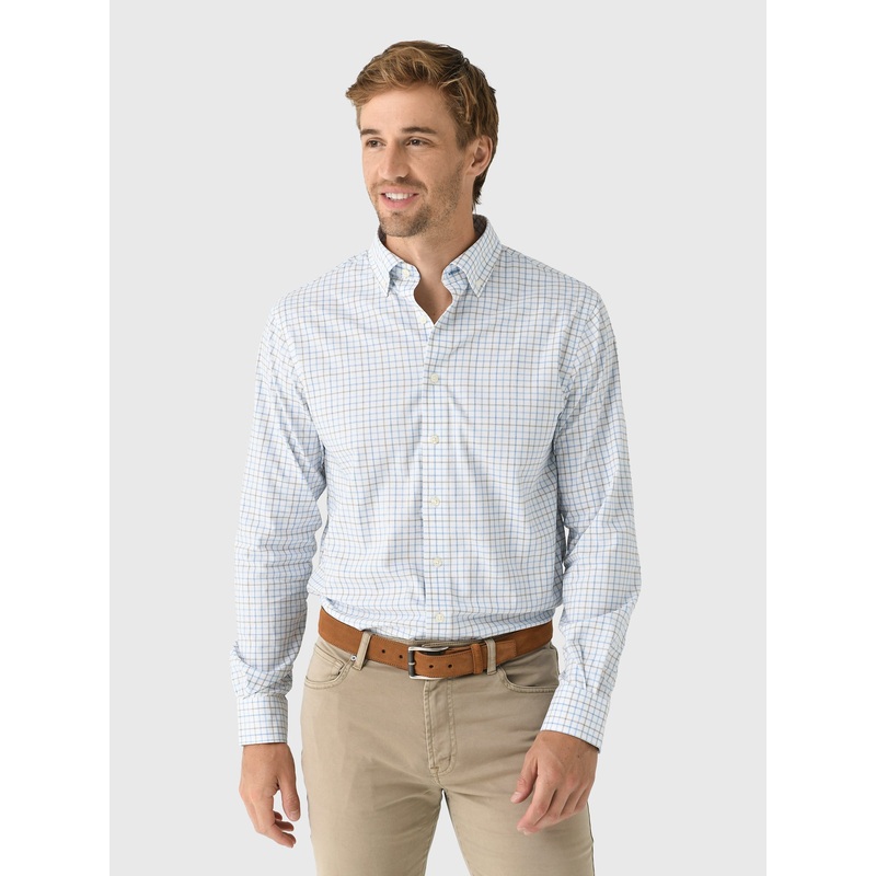 Johnnie-O Men’s Paddock Performance Button-Down Shirt