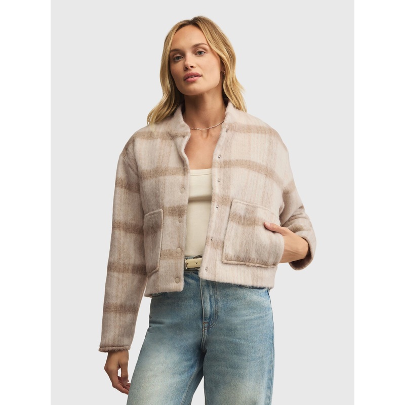 Z Supply Women’s Cambridge Plaid Jacket