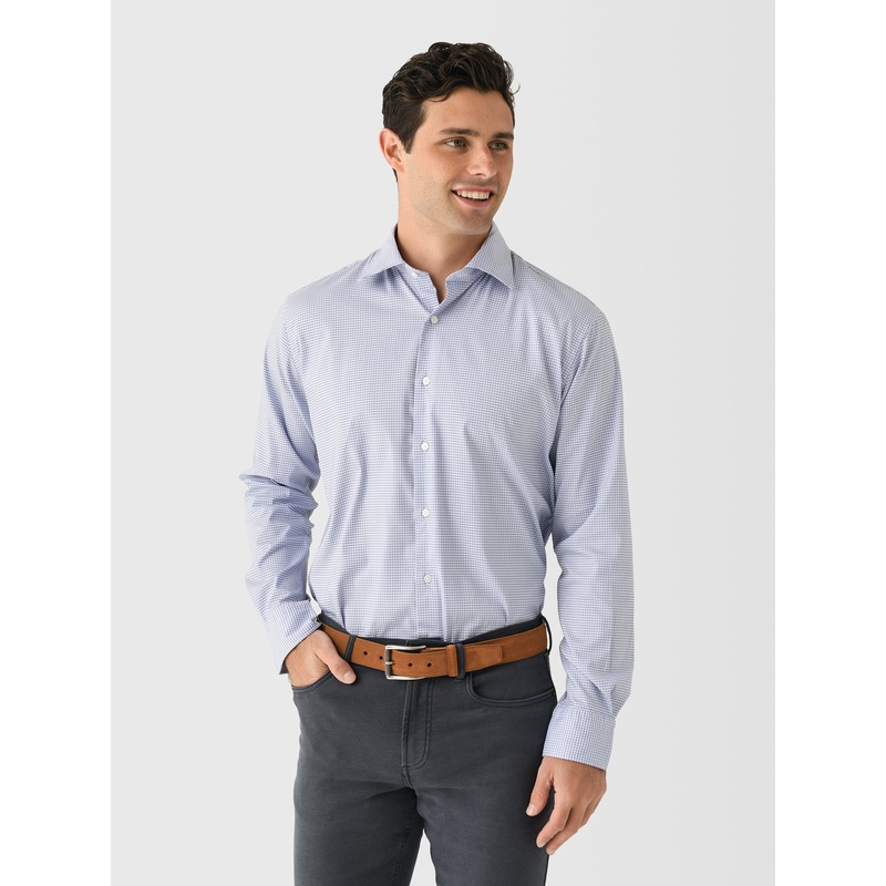 Peter Millar Crown Men’s Jackson Crown Lite Cotton-Stretch Sport Shirt