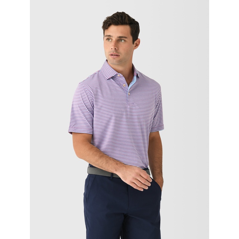 Peter Millar Crown Sport Men’s Lenway Performance Jersey Polo