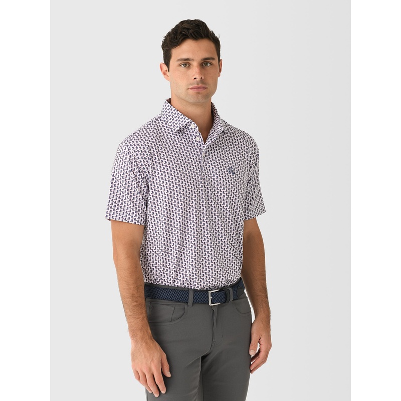 Rhoback Men’s The Western Performance Polo