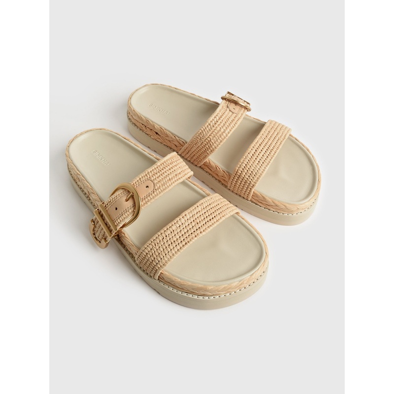 Simkhai Women’s Aida Raffia Sandal