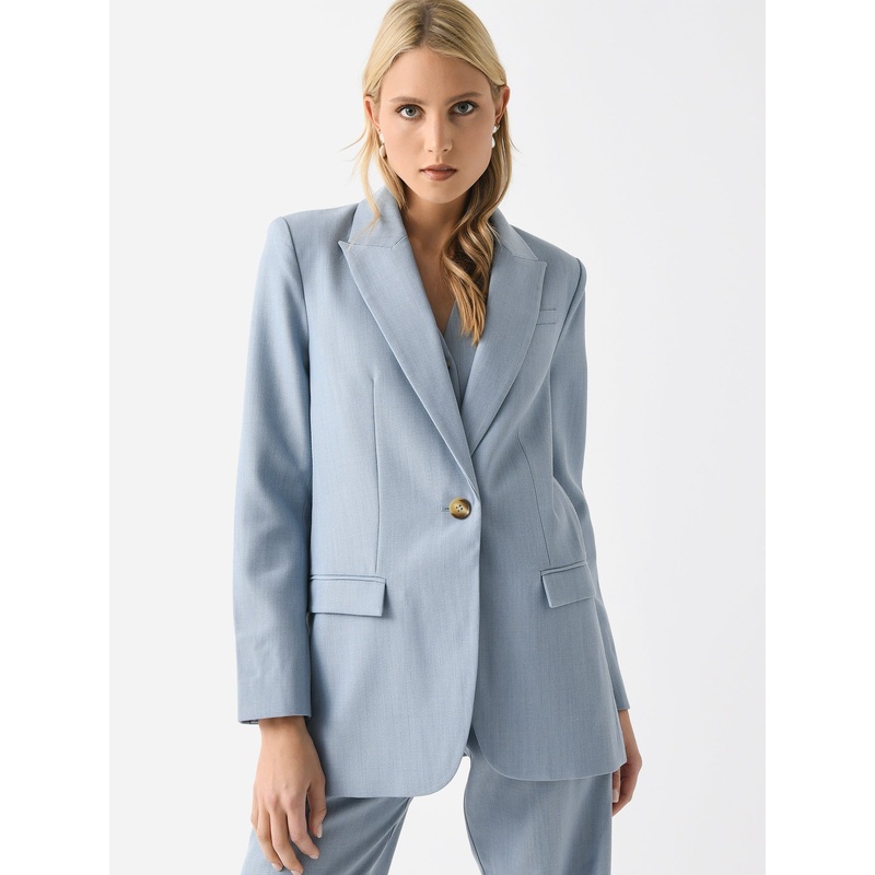 St. Agni Women’s Single Button Tailored Blazer