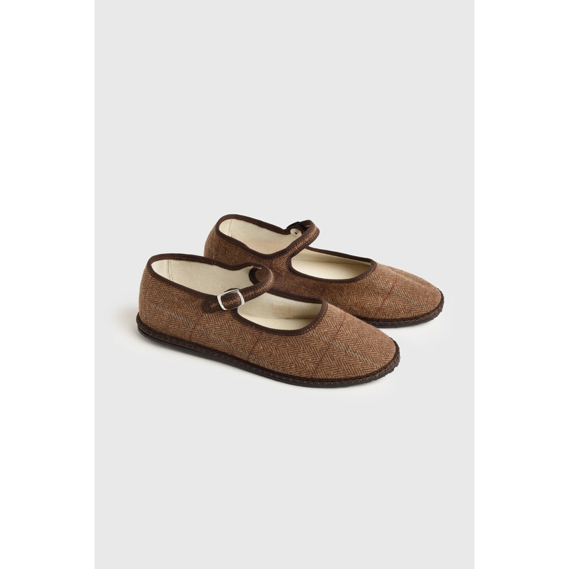 Vibi Venezia Women’s Mary Jane Wool Flat