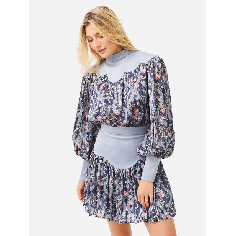 Alemais Women’s Canter Scallop Mini Dress