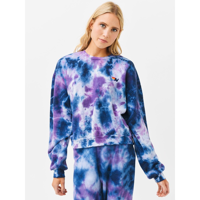 Aviator Nation Women’s Hand Dyed Crew Sweatshirt
