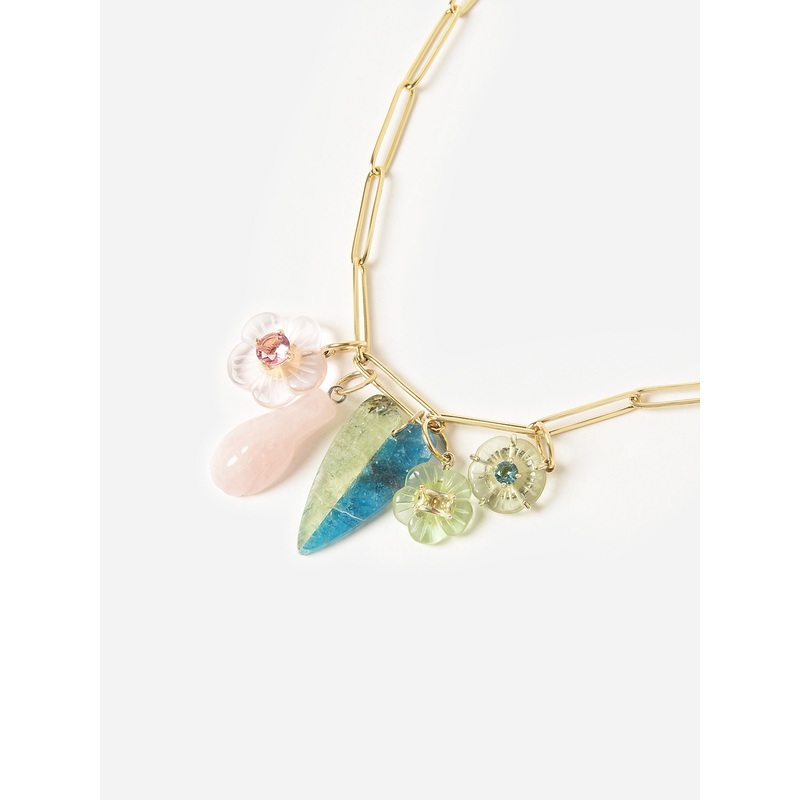 Nicola Bathie Women’s Paperclip Chain Charm Necklace