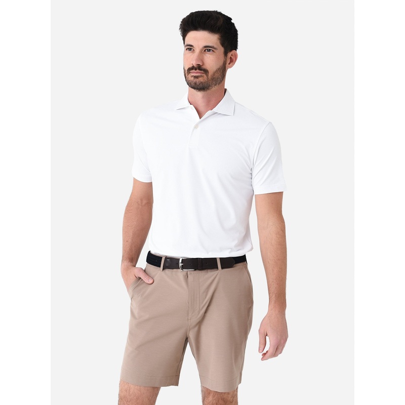 Peter Millar Crown Crafted Men’s Solid Performance Jersey Polo
