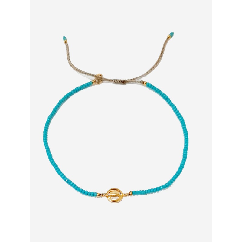 Tai Handmade Smiley Beaded Bracelet