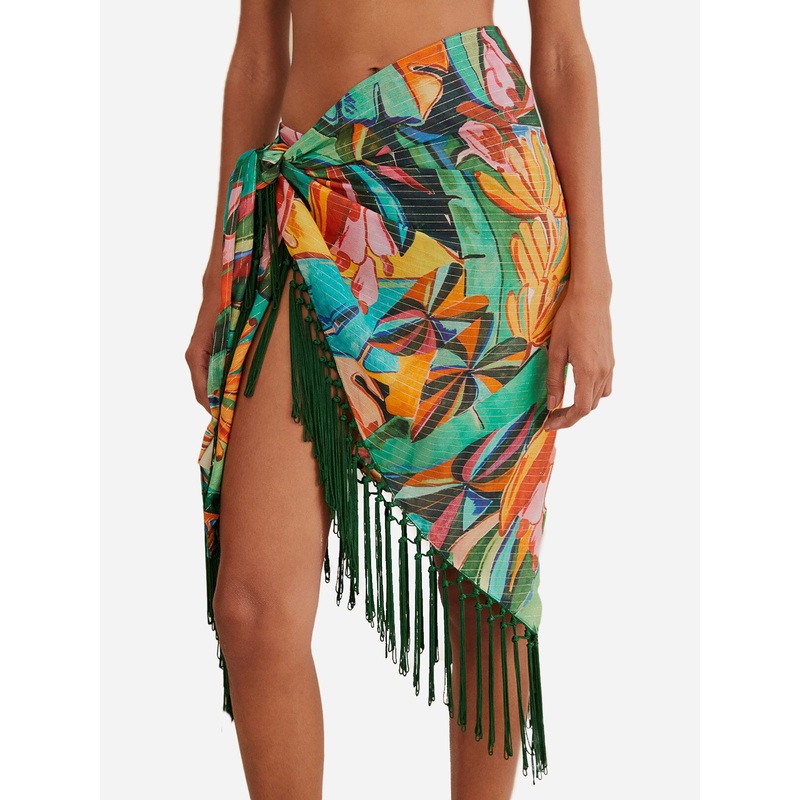 Farm Rio Women’s Sarong|O/S|BANANA FOLIAGE MULTI