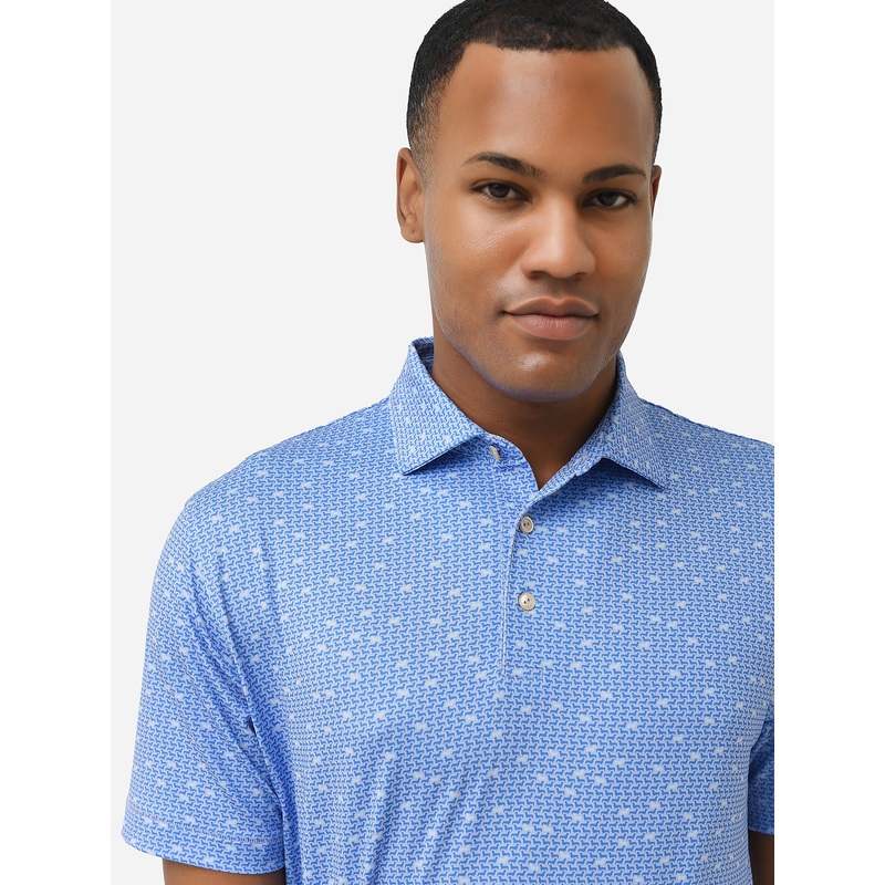 Peter Millar Crown Sport Men’s Ralph Performance Jersey Polo