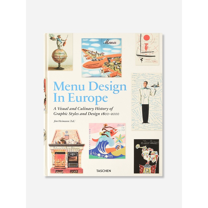 Taschen Menu Design in Europe, 1800-2000