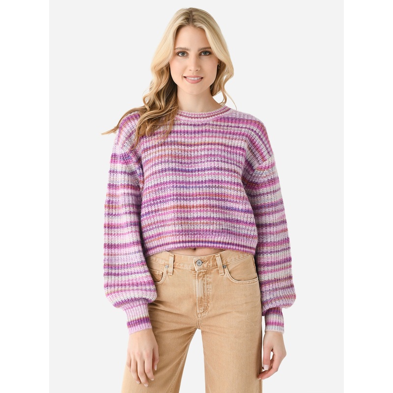 Z Supply Women’s Prism Metallic Stripe Sweater