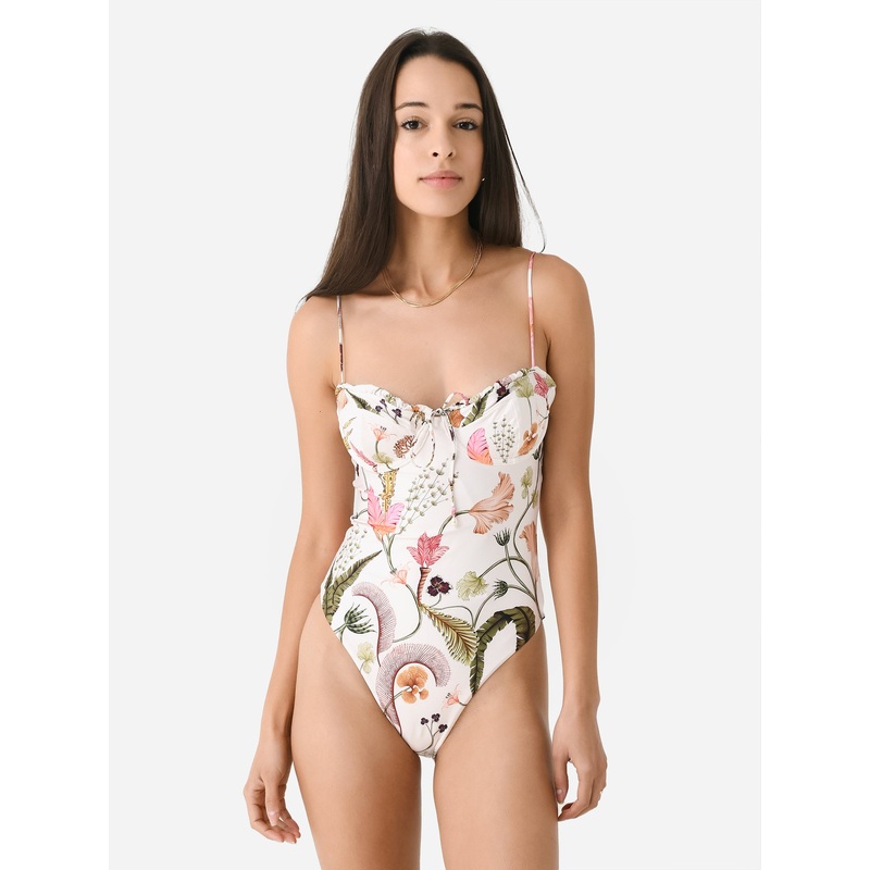 Agua By Agua Bendita Women’s Ebano Habitat One-Piece Swimsuit