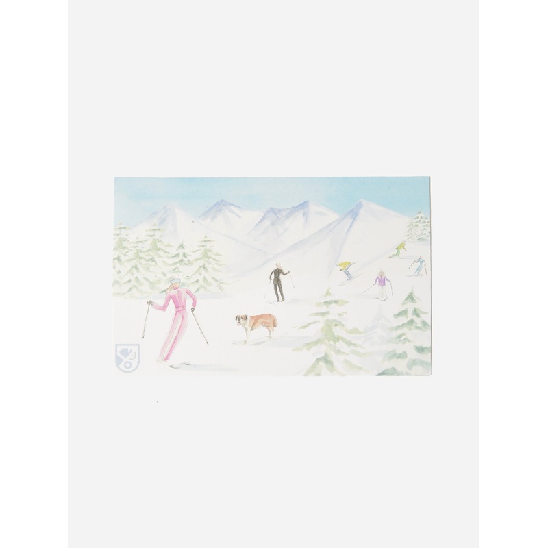 CMT Art  Postcard|O/S|SKI