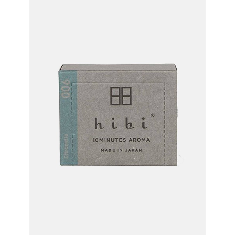 Hibi Citronella Incense Matches Box