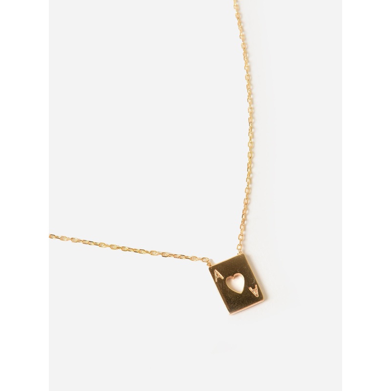 Maison Irem Women’s Card Heart Necklace