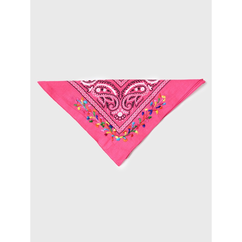 Nativa Women’s Oaxacan Embroidered Bandana