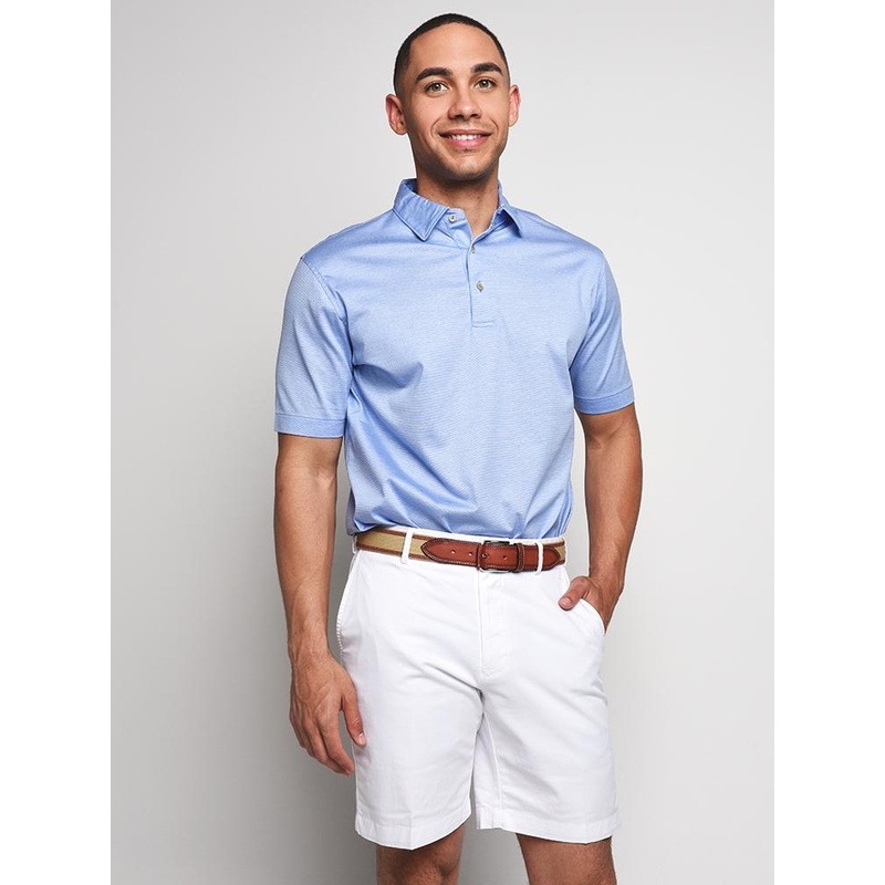 Peter Millar Briarwood Stripe Nanoluxe Polo