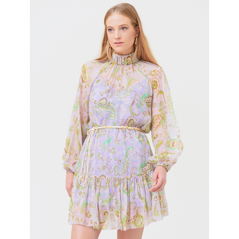 Alemais Women’s Marta Silk Crinkle Mini Dress