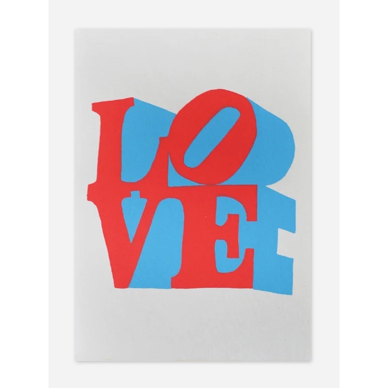 Alphabet Studios Love Statue Card