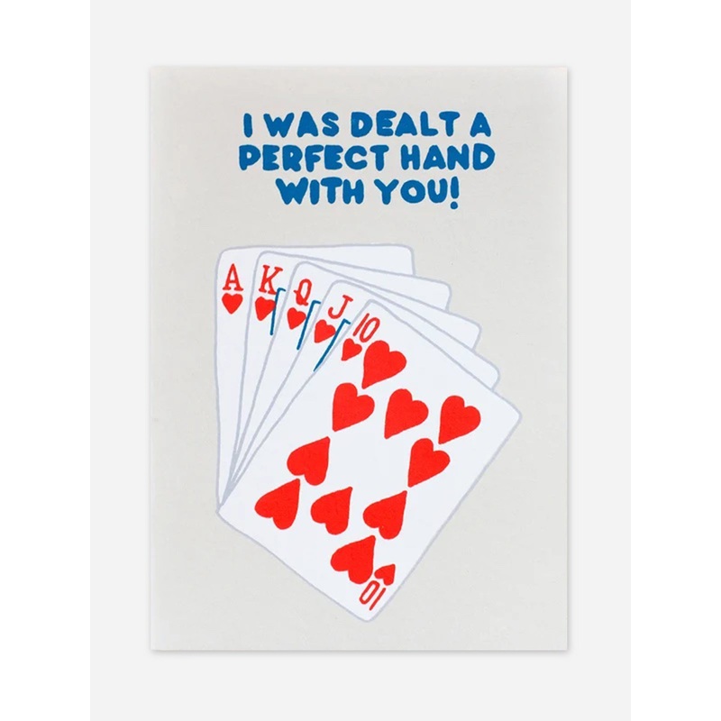 Alphabet Studios Perfect Hand Card