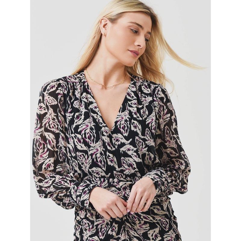 ba+sh Women’s Gizelle Dress|2|NOIR
