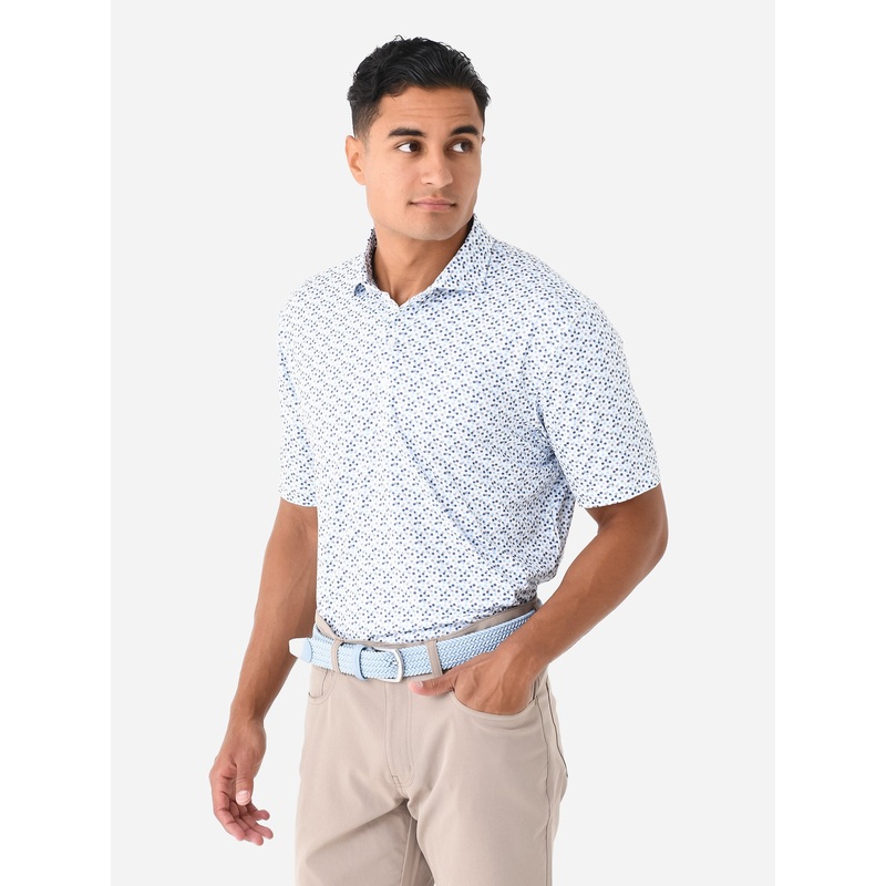 Johnnie-O Men’s Berkley Featherweight Printed Polo