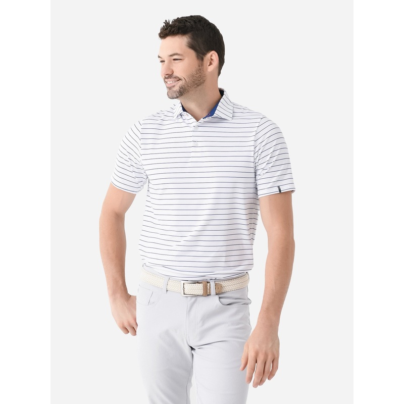 KJUS Men’s Soren Mlange Stripe Polo