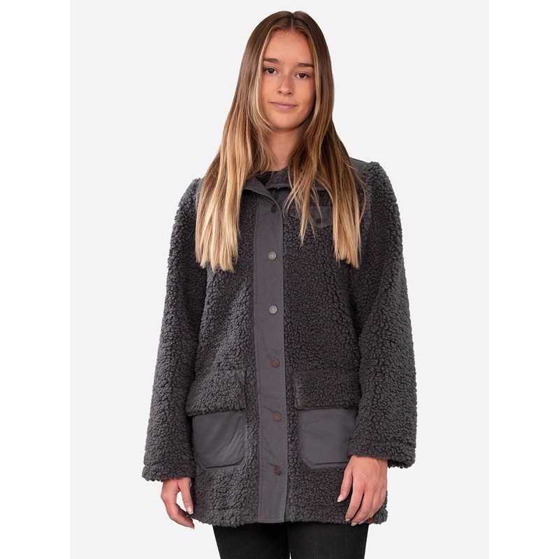 Obermeyer Andie Sherpa Jacket|S|BLACK