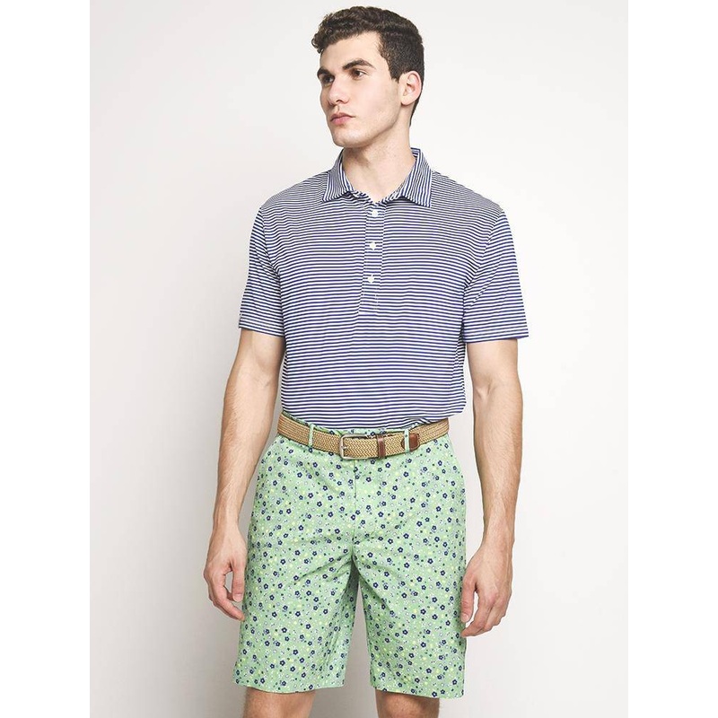 RLX Feed Stripe Airflow Polo|XXL|BUSH GREEN/SUMMER ROYAL