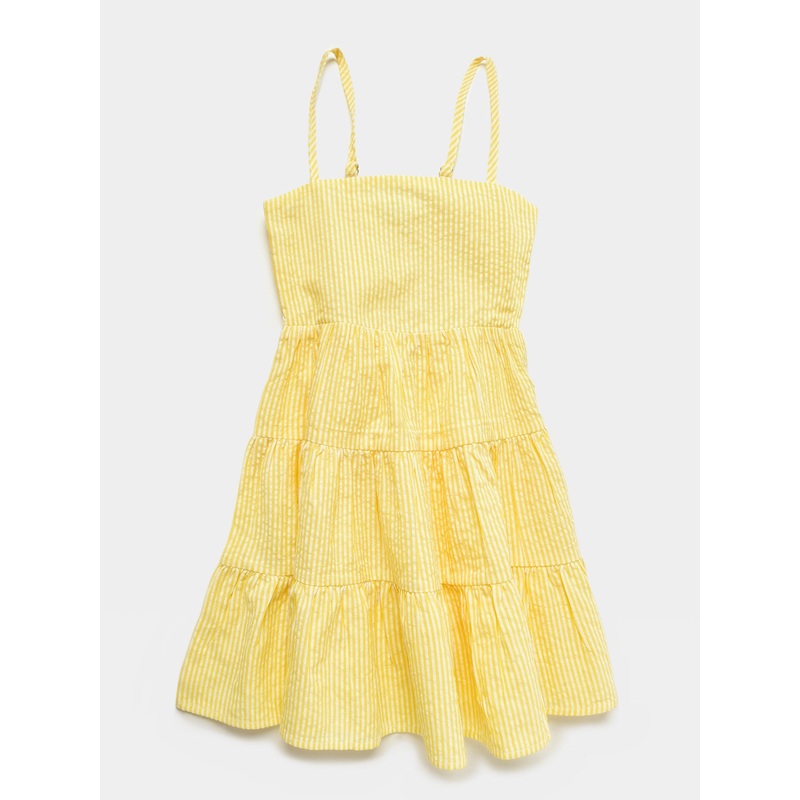 Snapper Rock Girls’ Marigold Stripe Beach Dress