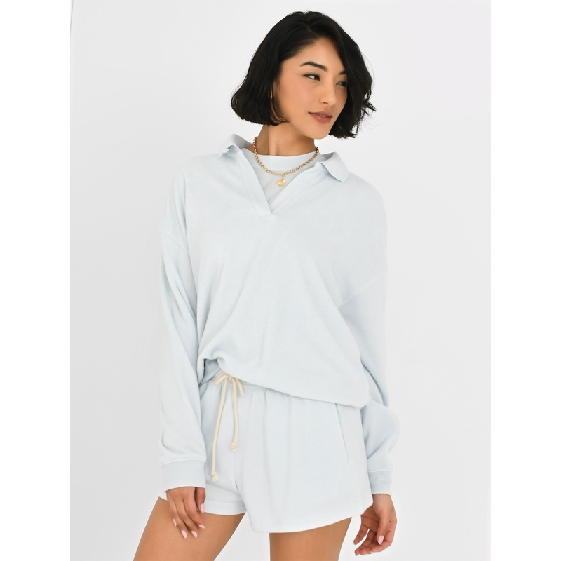 Z Supply Women’s Nico Reverse Fleece Top