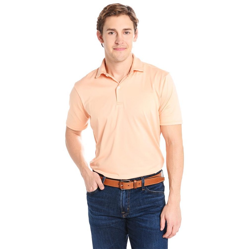 Mizzen+Main Yosemite Polo|M|PEACH PINK